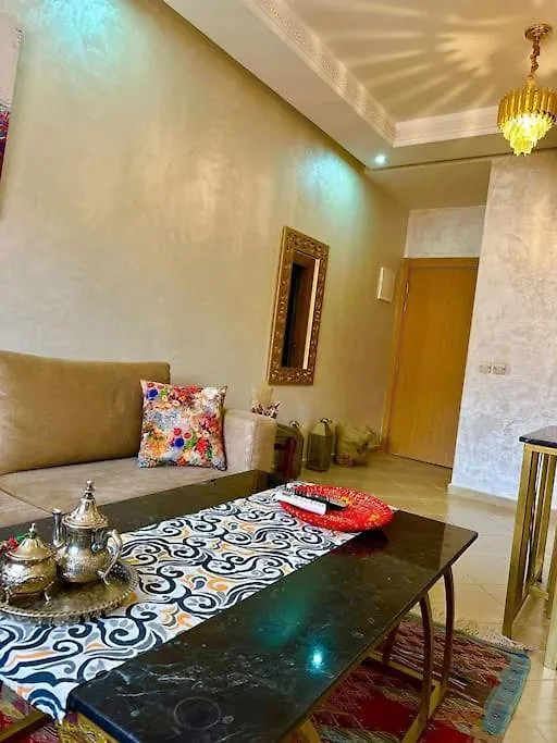 Quiet Two Bedroom Apartment 5 Min From The Airport 마라케시